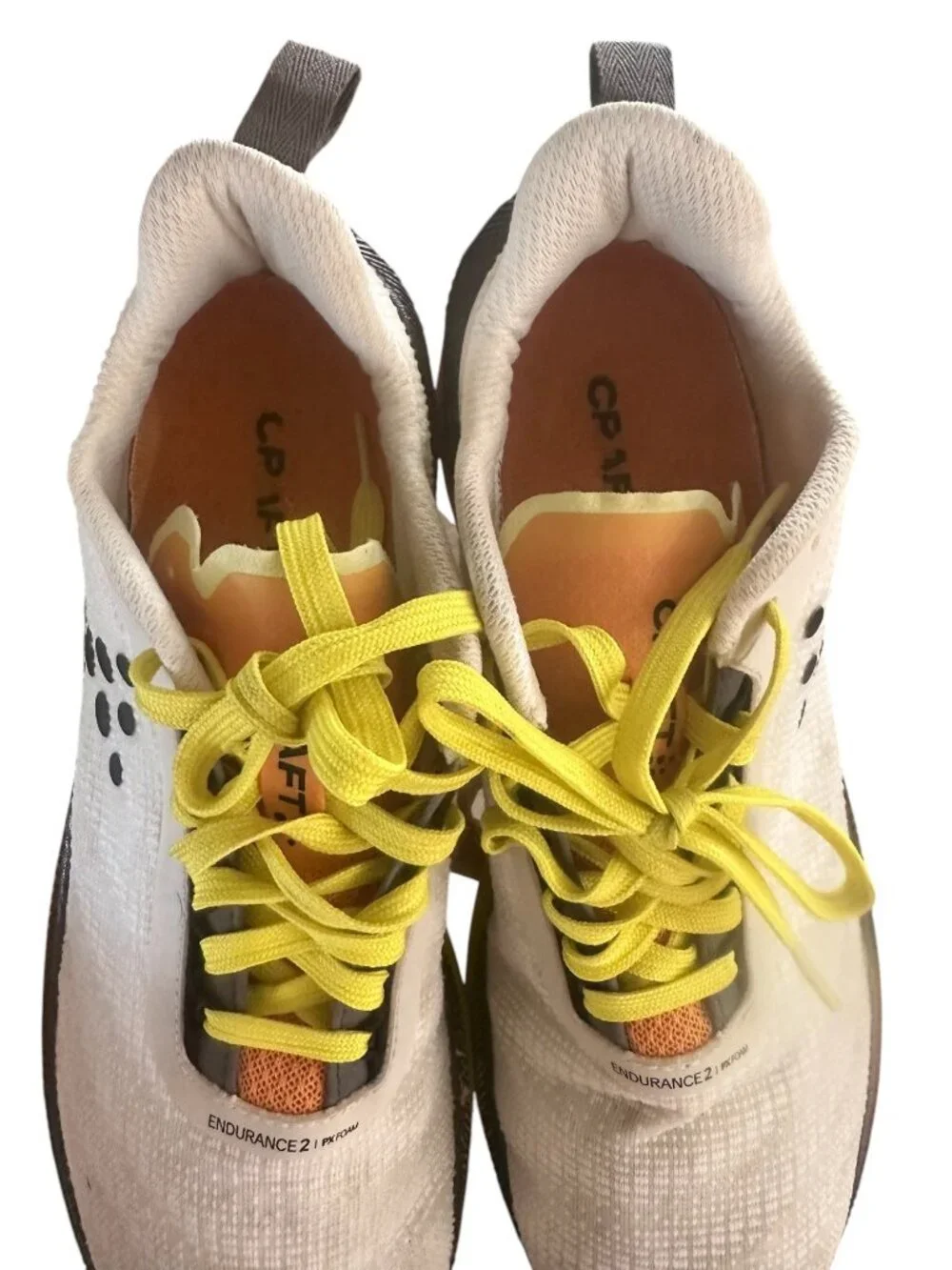 Craft Endurance 2 PX Foam Running Shoes White Mens Size 9.5 Athleisure Sporty - Picture 7 of 16